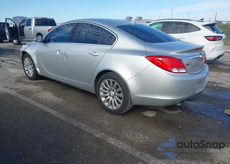 2011 Buick Regal Cxl Turbo Russelsheim from USA, damaged, VIN W04GX5GVXB1103989